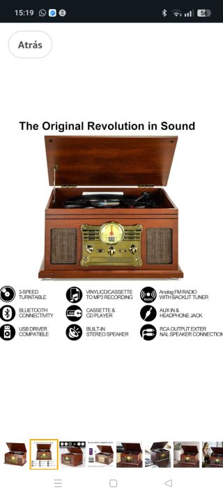 Tocadiscos Vintage