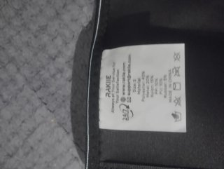 Faja Lumbar RAKIIE Negra y Blanca