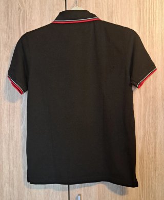 Polo estampado de la marca Burberry Negro Talla M