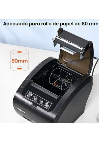 Impresora Tickets Bluetooth USB LAN MUNBYN Negra