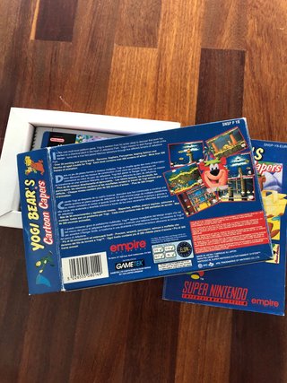 Yogi Bear's Cartoon Capers SNES PAL EUR