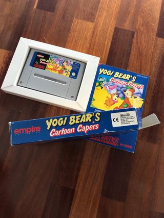 Yogi Bear's Cartoon Capers SNES PAL EUR