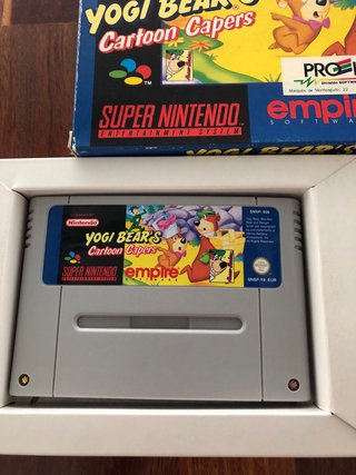 Yogi Bear's Cartoon Capers SNES PAL EUR