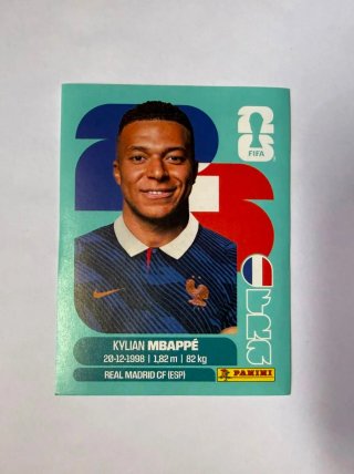 CROMO PANINI MUNDIAL 2026 – KYLIAN MBAPPÉ