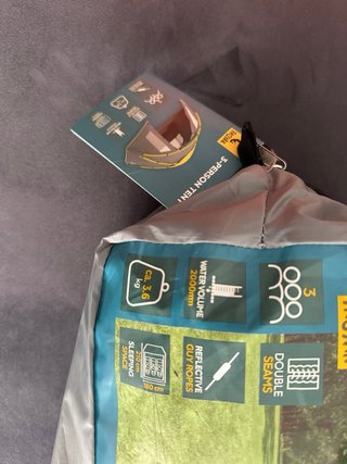 Tienda de campaña 3 personas