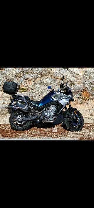 CFMoto 800MT Sport Moto azul/Plata