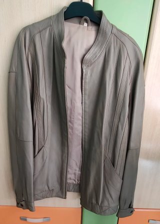 Cazadora Vintage 100% Piel Auténtica-Made in Spain