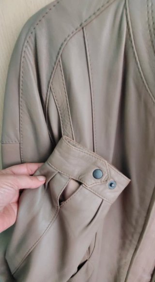 Cazadora Vintage 100% Piel Auténtica-Made in Spain