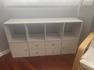 Mueble modular blanco para montar