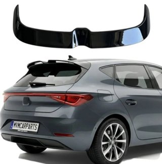 Aleron spoiler trasero Seat Leon MK4 Negro Brillo