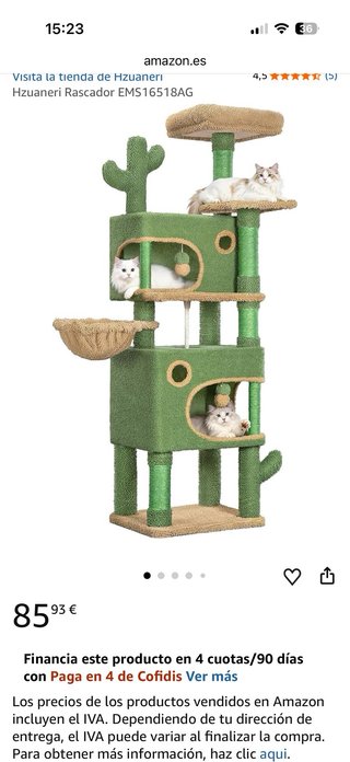 Torre para gatos