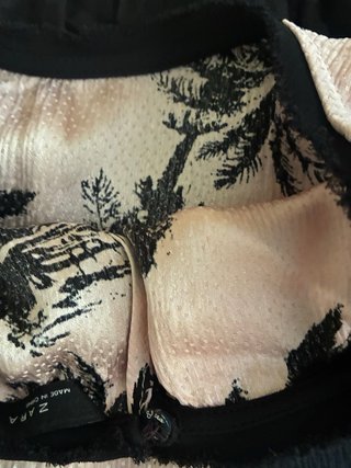 Conjunto Top y Falda Estampado Palmeras