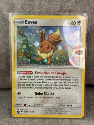 Carta Pokémon Eevee Promoción Español