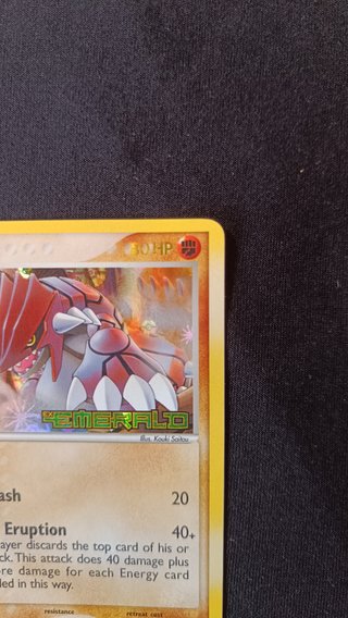 Groudon #14 Reverse Holo Emerald sello PSA