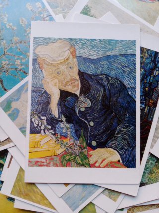 30 Postales Cuadros Van Gogh