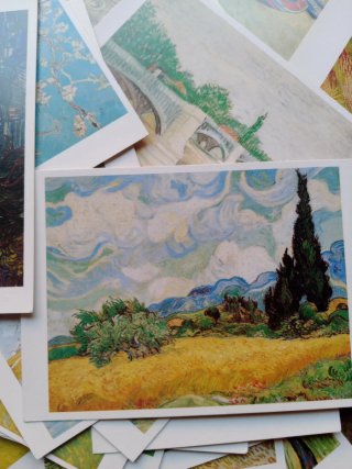 30 Postales Cuadros Van Gogh