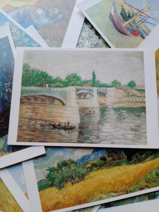 30 Postales Cuadros Van Gogh