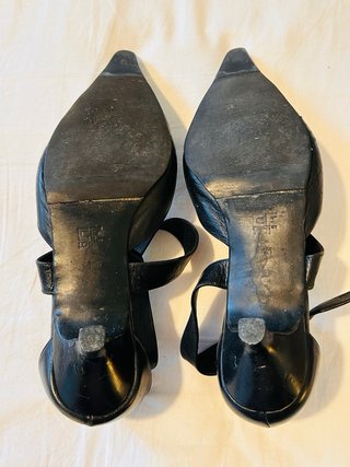 Zapatos de salón negros mujer