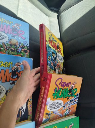 8 tomos cómic super humor mortadelo y Filemón