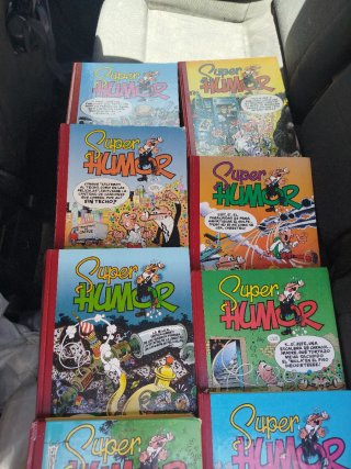 8 tomos cómic super humor mortadelo y Filemón