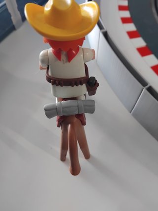 Playmobil Vaquero Oeste Blanco