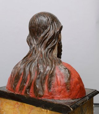Ecce Homo terracota policromada