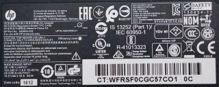 Cargador HP 19.5V 3.33A 65W pc sobremesa