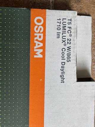 Tubo fluorescente OSRAM 22W redondo