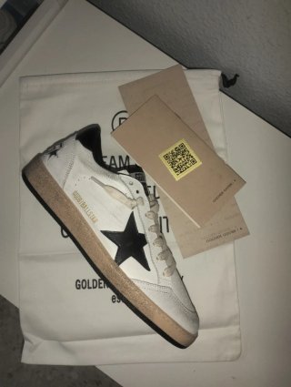 Golden Goose Zapatillas Blancas y Negras