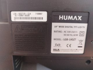 Televisor Humax 19 Negro