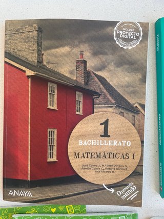 Libros 1 bachillerato