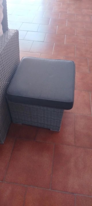 Conjunto jardín ratán 6 personas