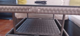 Conjunto jardín ratán 6 personas