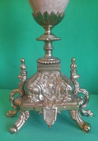 Pareja Candelabros Bronce Lancini Italia