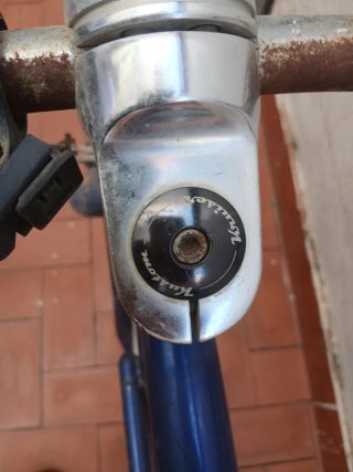 Bicicleta azul