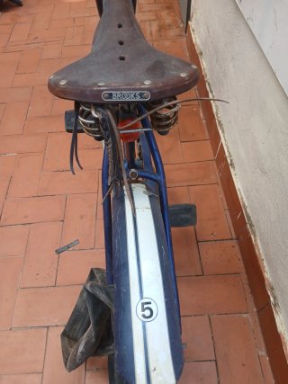 Bicicleta azul