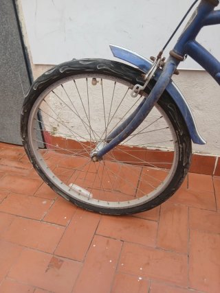 Bicicleta azul