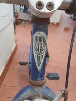 Bicicleta azul