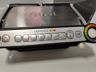 Plancha Eléctrica Tefal OptiGrill