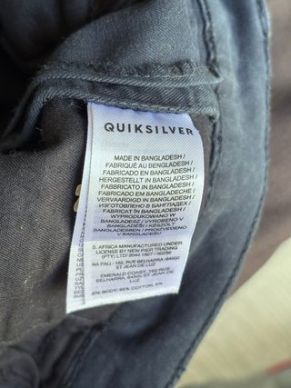 Bermudas Quiksilver Hombre Azul