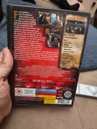 Pack 2 DVDs Piratas del Caribe