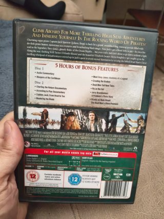 Pack 2 DVDs Piratas del Caribe
