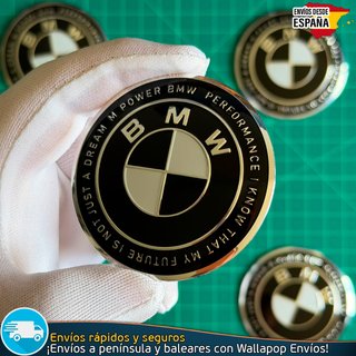 Emblemas BMW 60mm x4 M Power Tapacubos Llantas