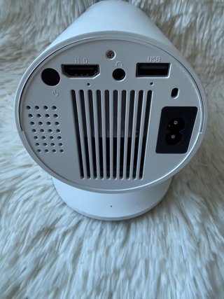 Proyector LED 4K Giratorio Blanco
