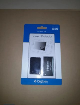 NUEVO. Funda+ Protector Pantalla Game Pad- WiiU