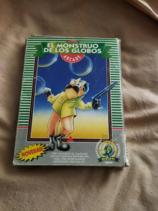 El Monstruo de los Globos NES Gluk Video