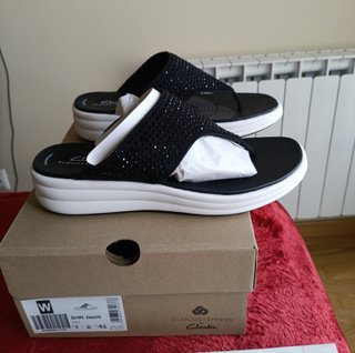 Sandalias cuña Clarks Drift Negro Talla 41