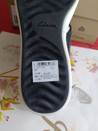Sandalias cuña Clarks Drift Negro Talla 41