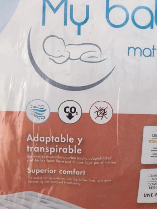 Colchón Cuna My Baby Mattress Finn Technic Plus