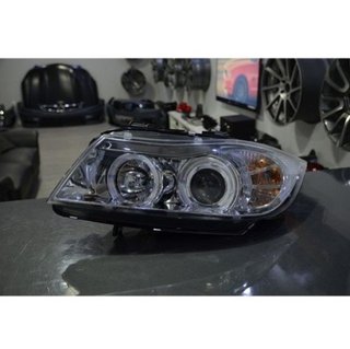 Faros delanteros Angel eyes BMW Serie 3 E90 Chrom